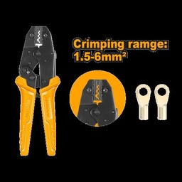 [HRCPL1506] Pince à sertir avec fonction cliquet pour cosses - 9&quot;