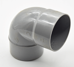 [L100MF] COUDE PVC M/F 90° DIAM 100 KMEI. POIDS 264g, COULEUR BLANC