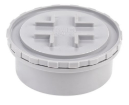 [UC32] BOUCHON PVC DIAM 32 KMEI. POIDS 15.7G , COULEUR WHITE