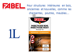 [13202] Fabel Woodcare Combi Aqua RTU (insecticide et fongicide) 1000 ml