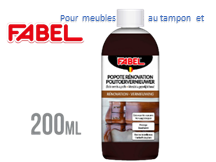 [12480] Fabel POPOTE DE RENOVATION (pour les meubles vernis et polis) 200ml