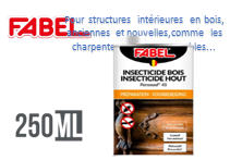 [13200] Fabel Woodcare Combi Aqua RTU (insecticide et fongicide bois) 250 ml