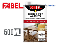 [12741] Fabel TEINTE &amp; CIRE CHENE MOYEN 500ml.