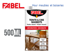 [12742] Fabel TEINTE &amp; CIRE CHENE FONCE 500ml