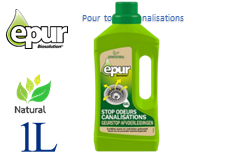 [1009150] Epur Stop Odeurs Biologique 1L (pour toutes canalisations)