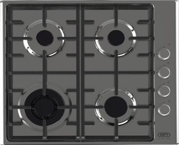 [DHG602] DHG602 HOB DEFY GAS 4 BURN PROF SS 60 CM