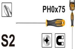 [HS68PH0075] Tournevis Phillips - 3*75mm