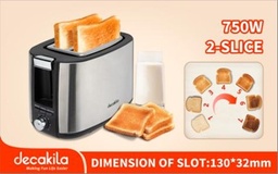 [KETS009M] TOASTER 2-SLICE 750W DECAKILA