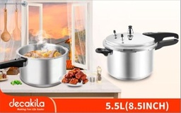 [KMER018M] ALUMINIUM PRESSURE COOKER 5.5L DECAKILA