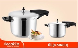 [KMER017M] STAINLESS STEEL PRESSURE COOKER 6.0L DECAKILA