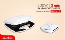 [KEEC012W] SANDWICH MAKER 800W DECAKILA