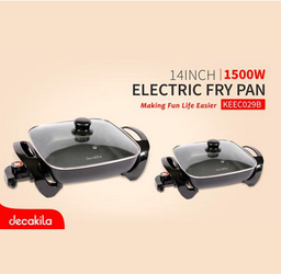 [KEEC029B] ELECTRIC SKILLET 1500W DECAKILA