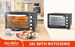 [KEEV010B] TOASTER OVEN 38L DECAKILA