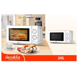 [KEMC007W] MICROWAVE OVEN 20L 700W DECAKILA