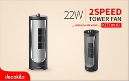 [KEFC001B] TOWER FAN 22W DECAKILA