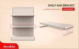 [GES006W] SHELF AND BRACKET FREE OF CHARGES