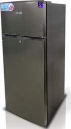 [MRF-275] Réfrigérateur réf: MRF-275 220V-240V/50HZ - Color: Dark silver - R600a Réfrigérant - With lock and key , recessed handle - Inside condenser