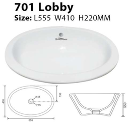 [Lobby 701] Ceramic Sanitarywares ref: Lobby 701