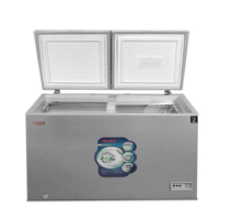 [MCF-402] CONGELATEUR MIRALUX 354L GREY COLOR BODY WITH VCM DOOR HANDLE , LOCK / KEY , INNER LAMP , R600A GAS WITH COMPRESSOR FAN WITHOUT SLIDDING GLASS