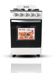 [MGC50G40-WH] Cuisinière à gaz Miralux ref: MGC50G40-WH