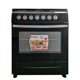 [MGC80G60-BL] Cuisinière à gaz Miralux ref: MGC80G60-BL