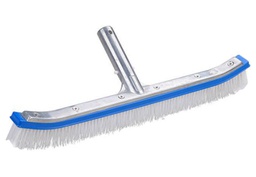 [1435BU] BROSSE MURALE CADRE METALIQUE AVEC CLIP POUR PISCINE