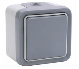 [LEGD782383] VA ET VIENT 10AX GRIS ETANCHE IP44 - REF782383
