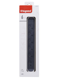 [LEGD049459] BLOC MULTIPRISE 4*2P+T 3M INTERRUPTEUR - REF049459