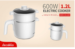 [KEEC011W] Electric cooker 1.2L