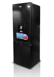 [MRF-340] REFRIGERATEUR MIRALUX DIM: 540x550x1760mm, VOLTAGE: 220V-240V/50HZ, COLOR: BLACK STAINLESS STEEL REF: MRF-340