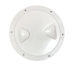 [2020500] BOUCHON INSPECTION BLANC FERMERTURE A VIS 152MM