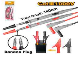 [TL31432] Test line and alligator clips set