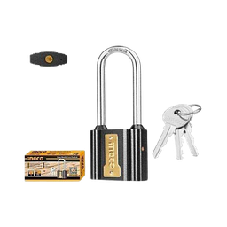 [DIPL0381L] Long shackle iron padlock
