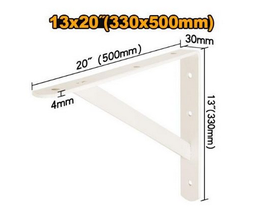 [IHDSB1320] Heavy Duty shelf brackets