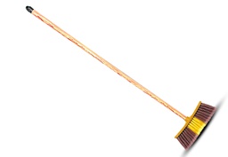 [MCB001] Balais marron carton de 24 pcs avec manche