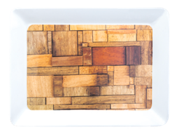 [VIKAS TRAY SET OF 3 (SMALL, MEDUIM &amp; BIG) WOODEN MELAMINE] VIKAS TRAY SET OF 3 (SMALL, MEDUIM &amp; BIG) WOODEN MELAMINE