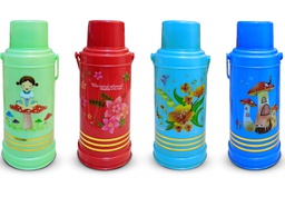 [LYR-005] Thermos Plastique (Vaccum Flask) 2L REF: LYR-005 ( CTN  de 12pcs/couleurs assorties)
