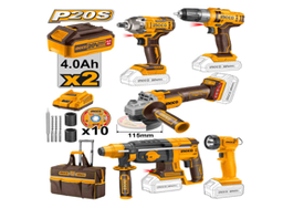 [CKLI2019] 5 Pcs Lithium-Ion industrial combo kit