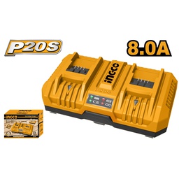 [FCLI2082] P20S 2-port Lithium-Ion battery charger