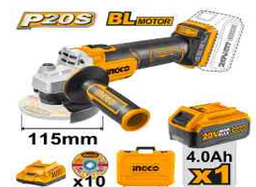 [CAGLI2011587] Lithium-Ion angle grinder