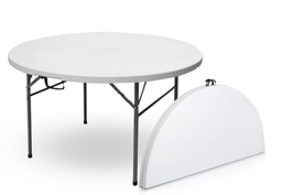 [HP-152YZ] 5FT ROUND FOLD IN HALF TABLE REF: HP-152YZ