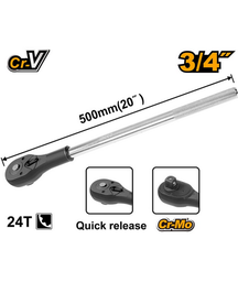 [HRTH0834] 3/4" Ratchet wrench
