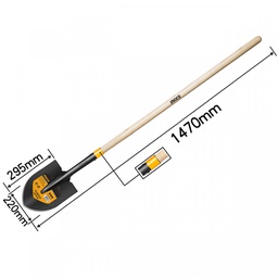 [HSSH0203] Steel shovel