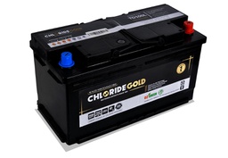 [DIN88L MF] Batterie sans entretien CHLORIDE GOLD ENGLAND 88Amp 12V ref:DIN88L MF 21,9 Kg