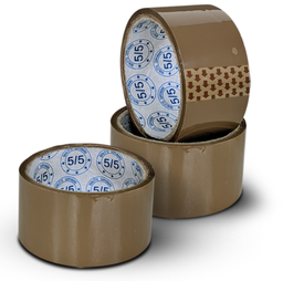 [Scotch 5/5 25m Marron] Scotch Marron Marque 5/5 EG. 45mm*25 mètres (CTN 72 RLX)