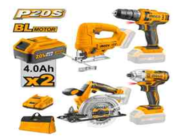 [CKLI20104] Lithium-Ion cordless 4 pcs combo kit
