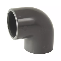 [90° ELBOW40] Coude PVC 90° FF H Pression Diam 40mm David = ELBOW (sachet de 15 pcs)