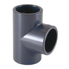 [TEE GREY20] TE PVC FF H Pression Diam 20mm David (Sachet de 50 pcs)
