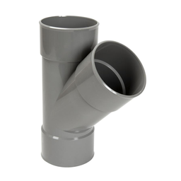 [RG417] TE EN Y PVC EVAC MF Diam 100mm David = DOWNPIPE Y-TEE
