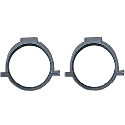 [RG424] COLLIER PVC POUR TUYAU DIAM 100 = DOWNPIPE CLIP David (1 crt de 100 pcs)